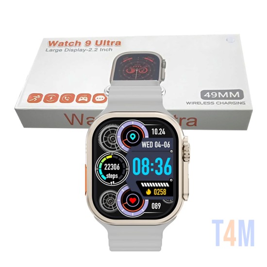 Smartwatch KD600 Ultra Series 9 2.2" (Call Version) White